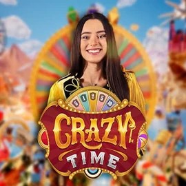 Crazy Time by Evolution, showcased at zeturfs.nl – game logo
